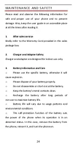 Preview for 24 page of Intex Aqua Flash User Manual