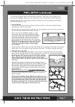 Preview for 7 page of Intex CLEARVIEW PRISM FRAME Owner'S Manual