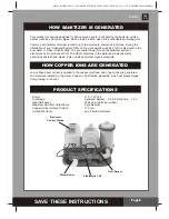 Предварительный просмотр 6 страницы Intex CS7111 Owner'S Manual