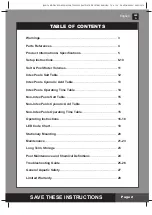 Preview for 2 page of Intex ECO 7220 Owner'S Manual