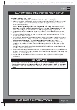 Preview for 10 page of Intex ECO 7221 Owner'S Manual