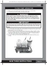 Preview for 16 page of Intex ECO 7221 Owner'S Manual