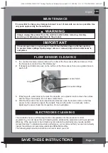 Предварительный просмотр 21 страницы Intex ECO 7221 Owner'S Manual