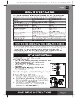 Preview for 8 page of Intex ECO15220 Owner'S Manual