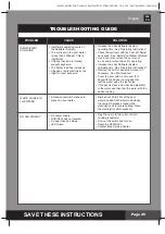 Preview for 25 page of Intex ECO7110 Owner'S Manual