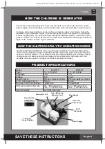 Предварительный просмотр 6 страницы Intex ECO8110 User Manual