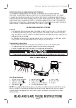 Preview for 2 page of Intex Fast-Fill 619SP Owner'S Manual