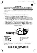 Preview for 2 page of Intex FastFill I637USB Owner'S Manual