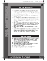 Preview for 10 page of Intex HT30220 Owner'S Manual