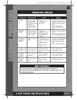 Preview for 12 page of Intex HT30220 Owner'S Manual