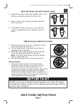 Preview for 7 page of Intex HT30221-1 Owner'S Manual