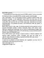 Preview for 2 page of Intex IN GC5050 User Manual