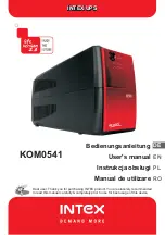 Preview for 1 page of Intex KOM0541 User Manual