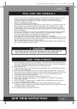 Preview for 7 page of Intex Krystal Clear 603 Owner'S Manual