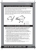 Preview for 63 page of Intex Krystal Clear 604 Owner'S Manual