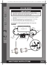 Preview for 9 page of Intex Krystal Clear 8110 Owner'S Manual