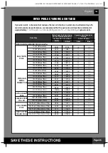 Предварительный просмотр 25 страницы Intex Krystal Clear CS15110 Owner'S Manual