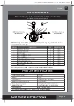 Preview for 4 page of Intex Krystal Clear CS2220 Owner'S Manual