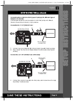 Предварительный просмотр 11 страницы Intex Krystal Clear CS8220G Owner'S Manual