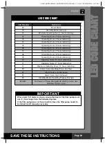 Preview for 20 page of Intex Krystal Clear CS8220G Owner'S Manual