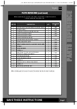 Preview for 7 page of Intex Krystal Clear CS8221 Owner'S Manual