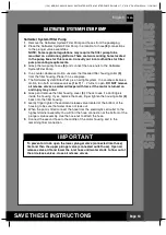 Preview for 14 page of Intex Krystal Clear CS8221 Owner'S Manual