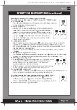 Preview for 16 page of Intex Krystal Clear SF90220-1 Owner'S Manual