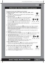 Preview for 13 page of Intex Krystal Clear SX925 Owner'S Manual