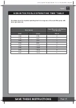 Предварительный просмотр 15 страницы Intex Krystal Clear SX925 Owner'S Manual