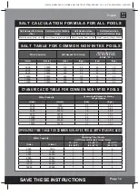 Preview for 12 page of Intex Krystal Clear ZS6110 Owner'S Manual