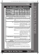 Preview for 22 page of Intex Krystal Clear ZS8220 Owner'S Manual