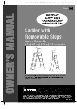 Intex Ladder Owner'S Manual preview