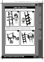 Preview for 9 page of Intex Ladder Owner'S Manual