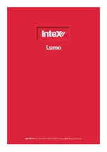 Предварительный просмотр 1 страницы Intex Lumo SLS360 Quick Start Manual