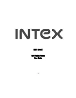 Intex Neo-Smart User Manual preview