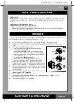 Preview for 22 page of Intex PureSpa SB-H20 Owner'S Manual