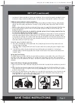 Preview for 8 page of Intex PureSpa SC-10 User Manual