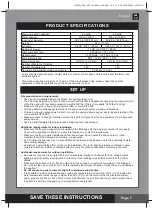 Preview for 7 page of Intex PureSpa SJB-HS-10-1 Owner'S Manual