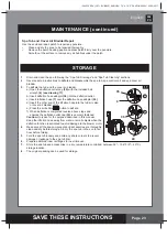 Preview for 23 page of Intex PureSpa SJB-HS-10-1 Owner'S Manual