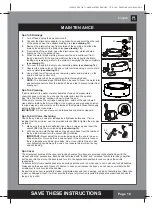 Preview for 18 page of Intex PureSpa SPJ-H-10-2 Owner'S Manual