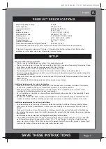 Preview for 7 page of Intex PureSpa SSP-H-10-1 Owner'S Manual