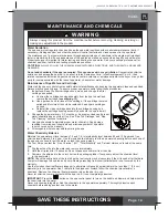 Preview for 14 page of Intex PureSpa SSP-H-10-2 Owner'S Manual