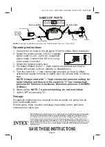 Предварительный просмотр 2 страницы Intex Quick-Fill AP609 Manual