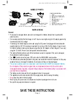 Preview for 2 page of Intex Quick-Fill AP642 Owner'S Manual