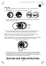 Preview for 3 page of Intex Quickfill AP619D Owner'S Manual