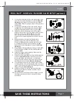 Предварительный просмотр 7 страницы Intex SF60110-1 Owner'S Manual