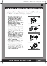 Предварительный просмотр 6 страницы Intex SF60220 Owner'S Manual