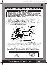 Предварительный просмотр 12 страницы Intex SF60220 Owner'S Manual