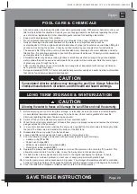 Preview for 20 page of Intex SF60220RC-2 Owner'S Manual