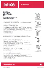 Preview for 3 page of Intex SHL10 Assembly Instructions